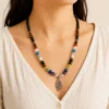 Seven Chakra Long Mala Necklace