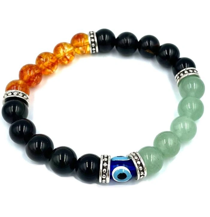 Citrine Tourmaline Green Aventurine