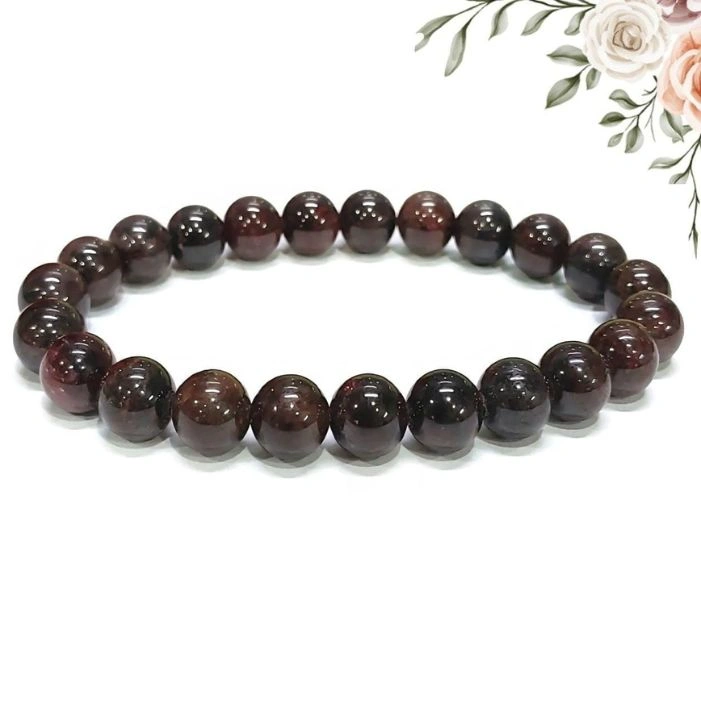 Garnet Energy Boost Bracelet