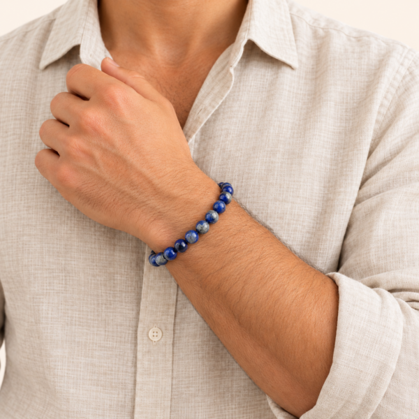 9cc7b7db-33dc-47a4-92a8-3b48db3d4c15 Lapis Lazuli Bracelet