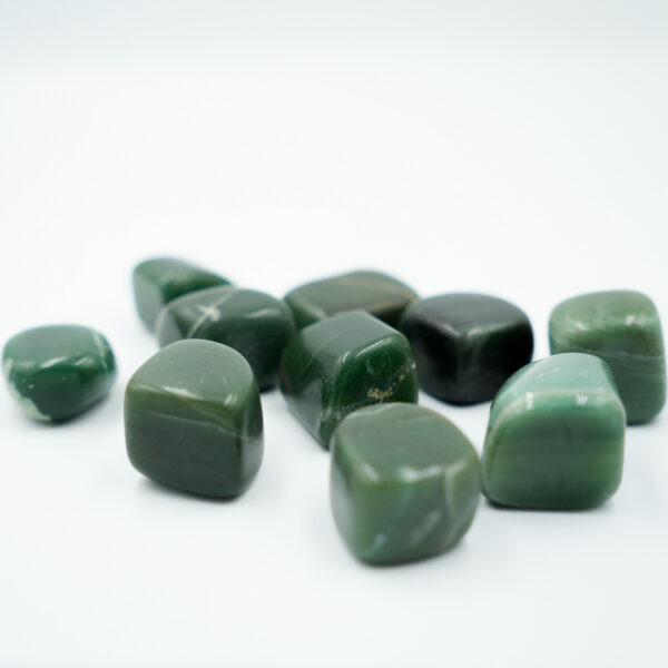 Green Jade Tumble Stone