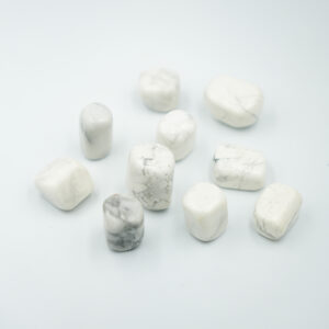 White Howlite Tumble Stones