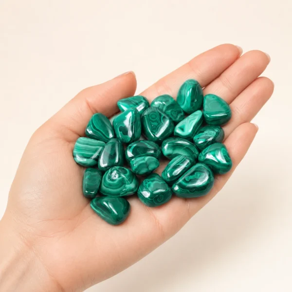 03d88014-2741-416c-b9f2-7c76af932e7c Malachite Tumbled Stones