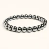 3192ca28-223f-48f9-8051-e572f6da10e6 Hematite Bead Stretch Bracelet