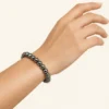 567129e3-ed4f-4cf2-badd-675b04ef10ea Hematite Bead Stretch Bracelet