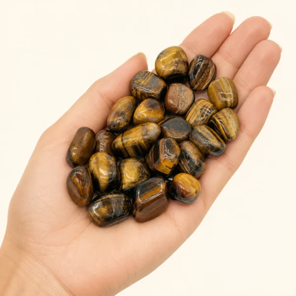 Tiger's Eye Tumbled Stones