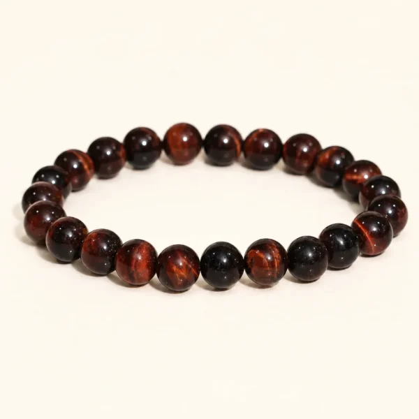 409a5e4b-296a-42fb-9b99-79962591cde2 Red Tiger's Eye Bracelet