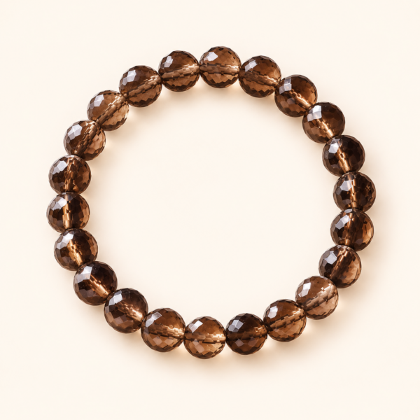 4f25a60a-c0a5-4ac6-b6e0-7672221533a1 Smoky Quartz Bracelet