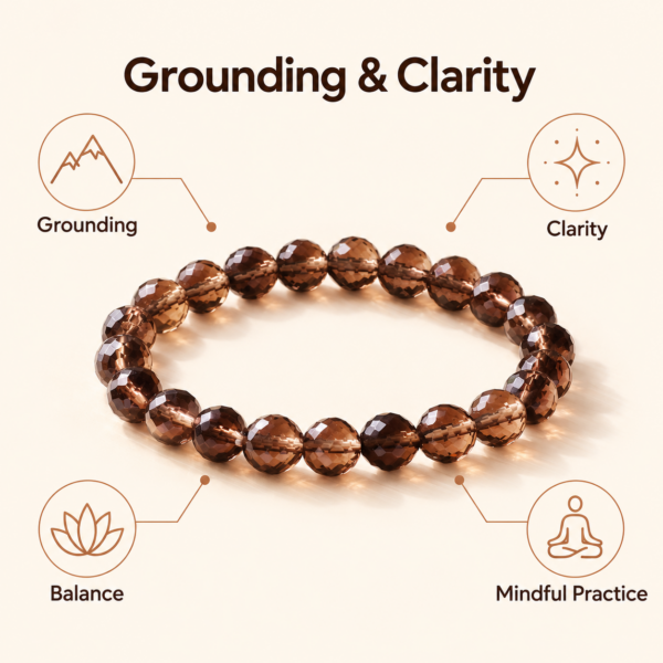 6a483604-6efd-4e01-a305-20180e9a8743 Smoky Quartz Bracelet