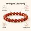 80b00a64-459d-42d7-8259-03fc93302187 Red Jasper Bracelet