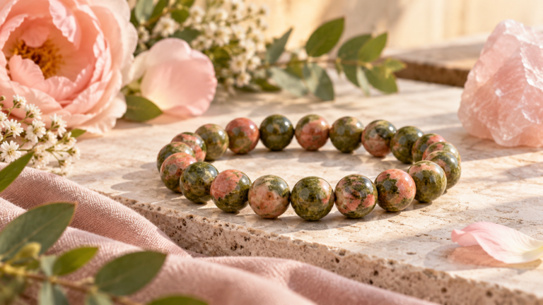 Unakite Bracelet