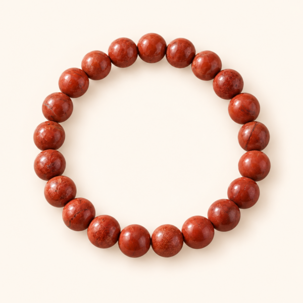c5119df9-d9ac-4c9c-a411-b66b5834e856 Red Jasper Bracelet